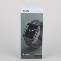 Uniq Aspen Geflochtenes Armband für das  Apple Watch Series 1 t/m 11 / SE / Ultra (44/45/46/49 mm) - Cypress Green