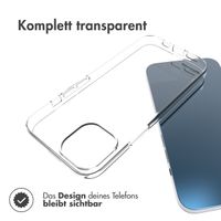 Accezz TPU Clear Cover für das Apple iPhone 14 - Transparent