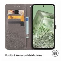 imoshion Mandala Klapphülle Google Pixel 8a - Grau