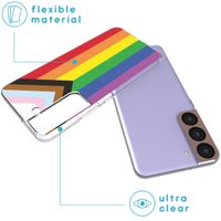 imoshion Design Hülle für das Samsung Galaxy S22 - Rainbow flag