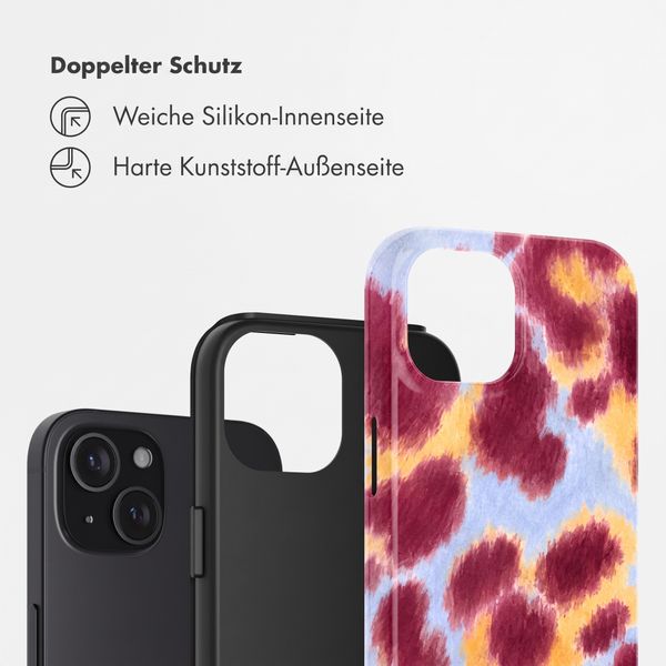 Selencia Vivid Back Cover Apple iPhone 15 - Rebel Crush