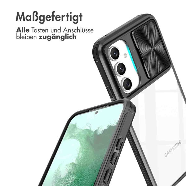 imoshion Back Cover mit Kameraschieber für das Samsung Galaxy A54 (5G) - Schwarz