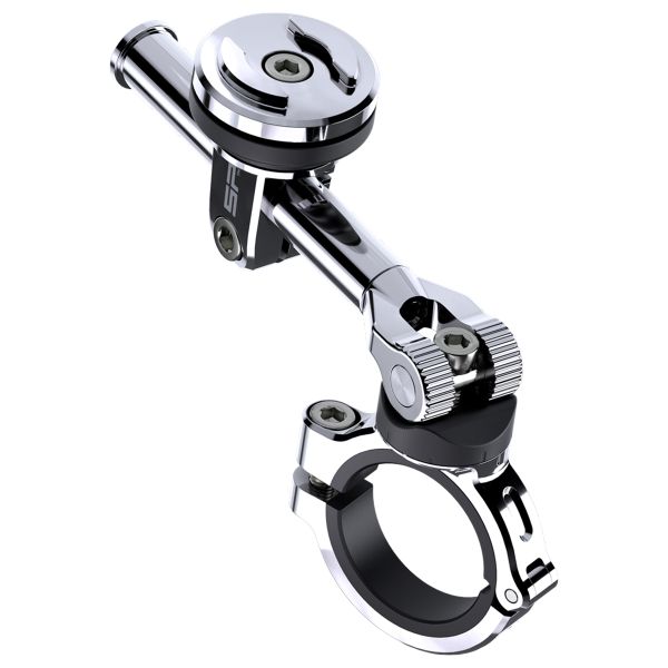 SP Connect Moto Mount 3D 1 1/2" - Handyhalter fürs Motorrad - Universal - Geeignet für SPC+ Hüllen - Chrome