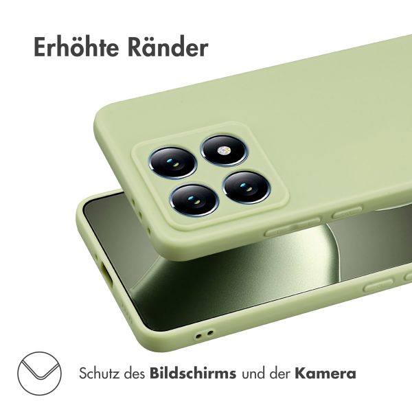 imoshion Color TPU Hülle für das Xiaomi 14T - Olive Green