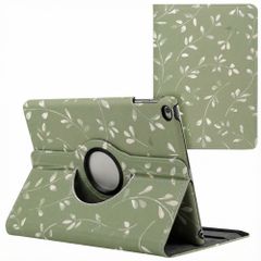 imoshion 360° drehbare Design Klapphülle Apple iPad 6 (2018) 9.7 Zoll / iPad 5 (2017) 9.7 Zoll - Green Flowers