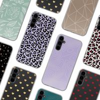 imoshion Design Hülle Samsung Galaxy A34 (5G) - Leopard Lilac