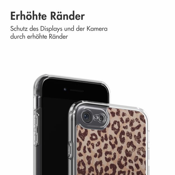 imoshion Design Hülle Apple iPhone SE (2022 / 2020) / 8 / 7 - Leopard Mood