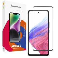 Accezz Full Cover Screen Protector aus gehärtetem Glas Samsung Galaxy A51
