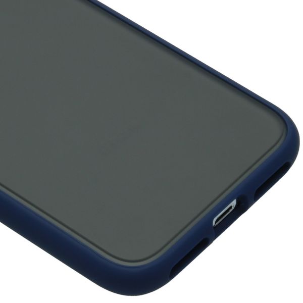 imoshion Frosted Backcover Blau für das iPhone X / Xs