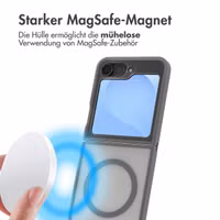imoshion Color Guard Back Cover mit MagSafe Samsung Galaxy Z Flip 7 FE - Grau