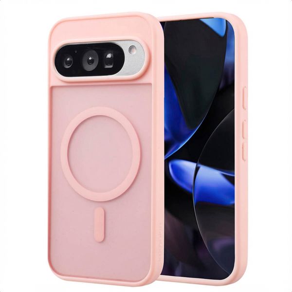 imoshion Color Guard Back Cover mit MagSafe Google Pixel 9 / 9 Pro / 10 / 10 Pro - Hellrosa