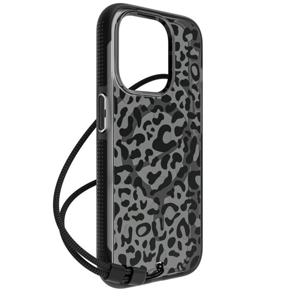 BodyGuardz Ace Pro MagSafe Back Cover für das iPhone 15 Pro - Leopard Spots