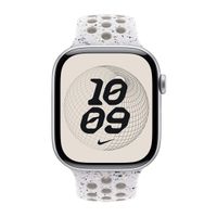 Apple Nike Sport Armband für das  Apple Watch Series 1 t/m 9 / SE (38/40/41 mm) | Series 10 / 11 (42 mm) - Größe M/L - Veiled Grey
