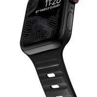 Nomad Sport Armband FKM für das  Apple Watch Series 1 t/m 11 / SE / Ultra (44/45/46/49 mm) - Schwarz
