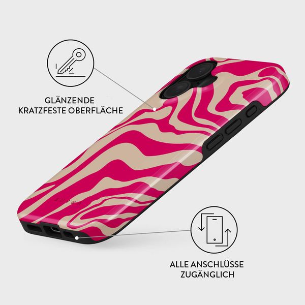 Burga Tough Back Cover für das Apple iPhone 16 - Siren
