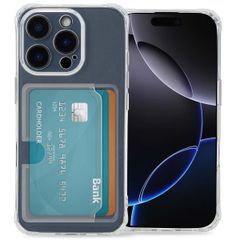 imoshion Soft Case Back Cover mit Kartenhalter Apple iPhone 16 Pro - Transparent