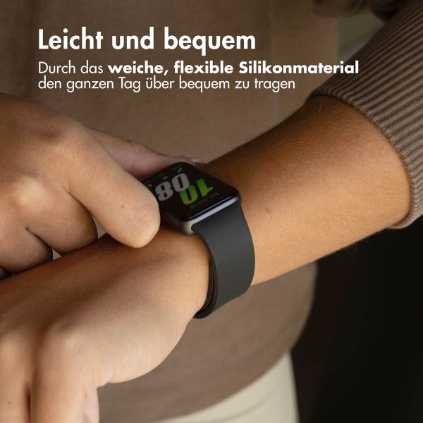 imoshion Silikonband für das Samsung Galaxy Fit 3 - Schwarz
