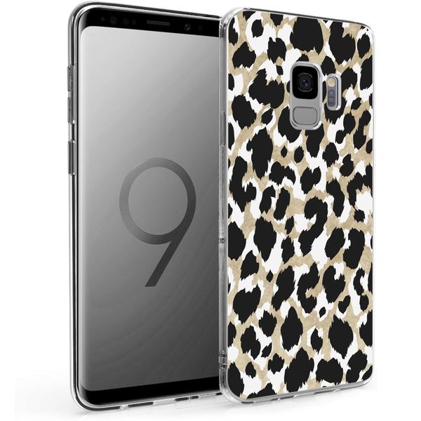 imoshion Design Hülle für das Samsung Galaxy S9 - Leopard / Schwarz