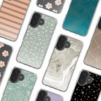 imoshion Design Hülle Apple iPhone 17 - Smoke Green Flowers
