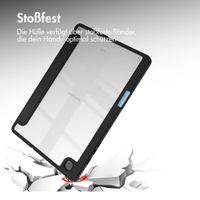 imoshion Trifold Hardcase Klapphülle für das Samsung Galaxy Tab S6 Lite (2020/2022/2024) - Schwarz