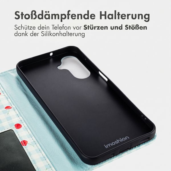 imoshion Design Klapphülle Samsung Galaxy A37 (5G) - Cherry Check