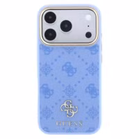Guess 4G Metal Logo Back Cover MagSafe Apple iPhone 18 Pro Max / 17 Pro Max - Light Blue
