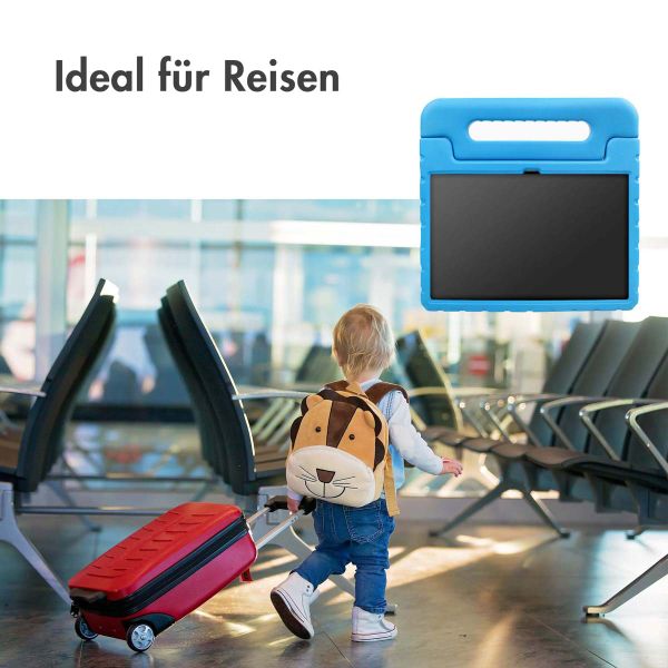 imoshion Schutzhülle mit Handgriff kindersicher für das iPad 11 (2025) 11 Zoll / iPad 10 (2022) 10.9 Zoll - Blau