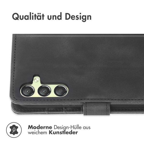 imoshion Klapphülle mit Kordel Samsung Galaxy A25 (5G) - Schwarz