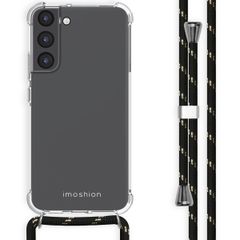 imoshion Backcover mit Band Samsung Galaxy S22 Plus - Schwarz & Gold