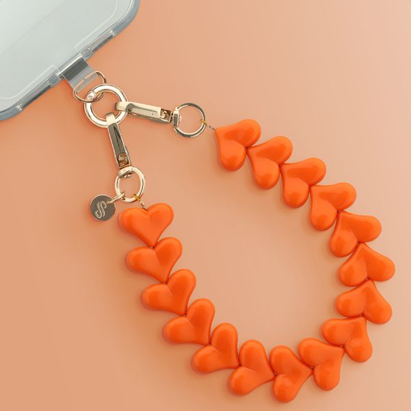 Selencia Lova Herz-Handgelenkbande - Orange
