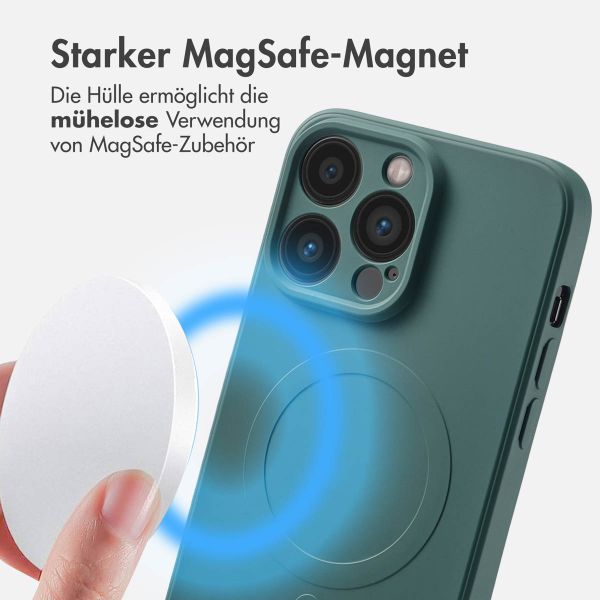 imoshion Color Back Cover mit MagSafe Apple iPhone 14 Pro Max - Dunkelgrün