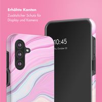 Selencia Vivid Back Cover Samsung Galaxy A26 - Pastel Lipstick Marble