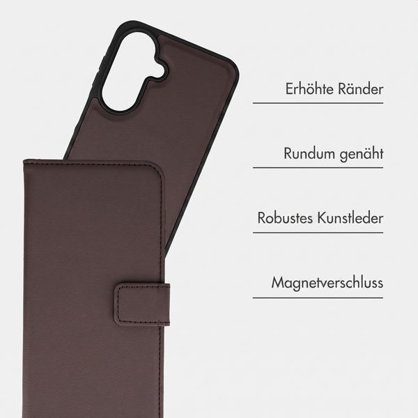 imoshion Herausnehmbare 2-in-1 Luxus-Bookcase Samsung Galaxy A27 (5G) - Braun