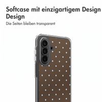 imoshion Design Hülle Samsung Galaxy A18 (4G) / A17 (4G/5G) - Polka Dot Bruin
