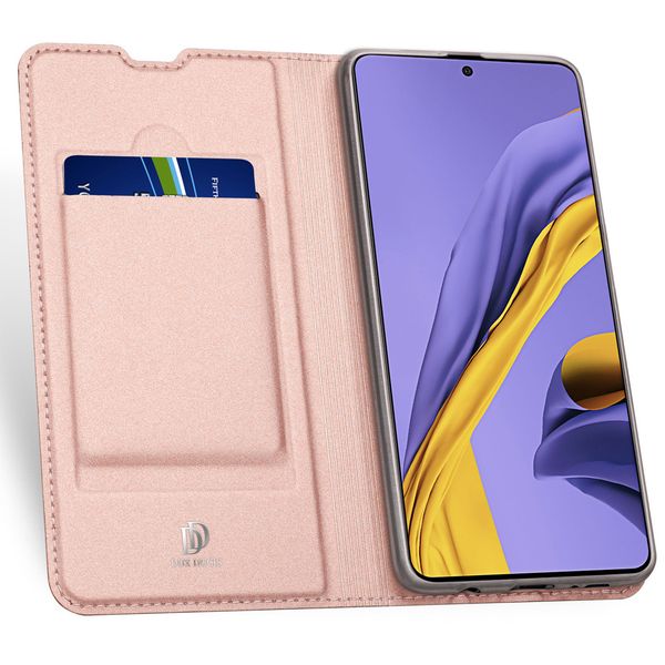 Dux Ducis Slim TPU Klapphülle Roségold für das Samsung Galaxy A51