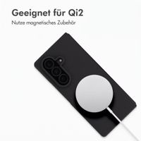 Accezz Liquid Silikoncase mit MagSafe Samsung Galaxy Z Fold 8 Ultra - Schwarz