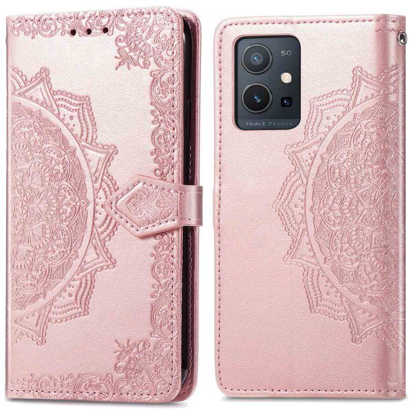 imoshion Mandala Klapphülle für das Oppo A77 - Rose Gold