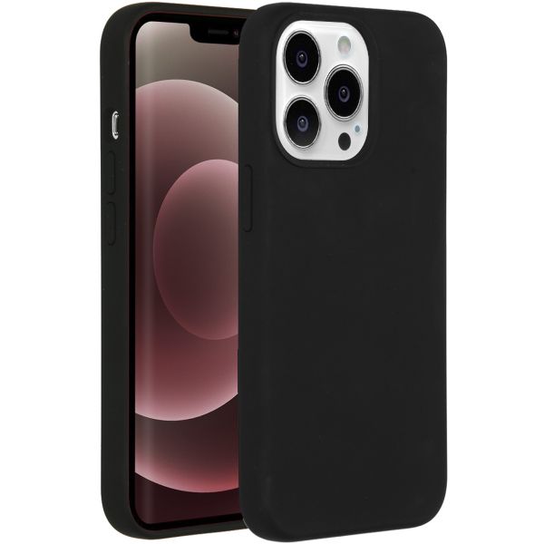 Accezz Liquid Silikoncase mit MagSafe für das iPhone 13 Pro Max - Schwarz