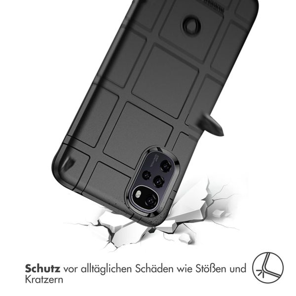 imoshion Rugged Shield Backcover für das Motorola Moto G22 / E32 / E32s - Schwarz