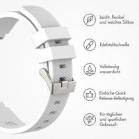 imoshion Flexibles Silikonarmband - Universeller 22-mm-Anschluss - Weiß