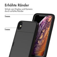 imoshion Backcover mit Kartenfach für das iPhone Xs / X - Schwarz