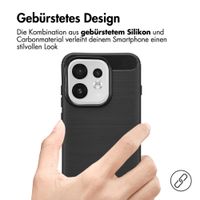 imoshion Brushed Back Cover Oppo Reno 16 / 16 Pro - Schwarz
