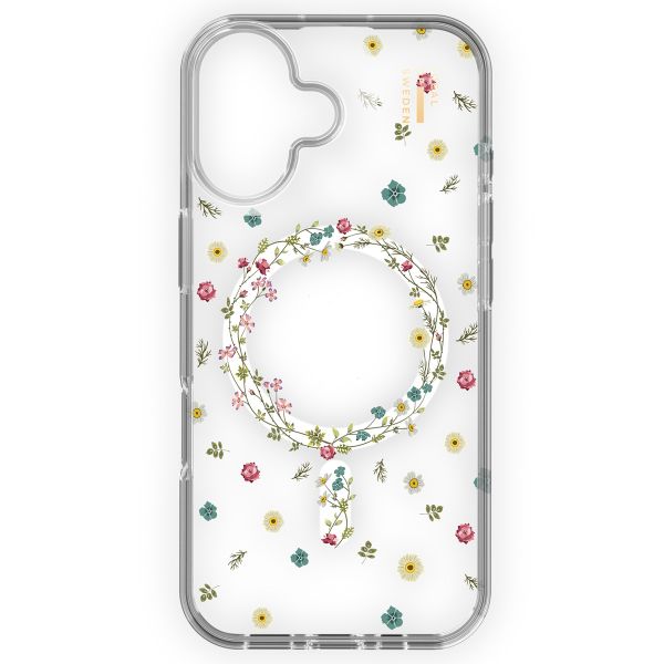 iDeal of Sweden Clear Case MagSafe für das iPhone 16 - Petite Floral