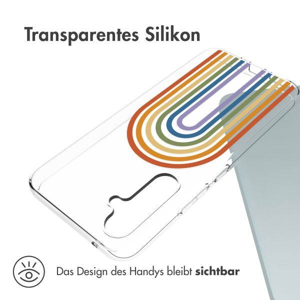 imoshion Design Hülle für das Samsung Galaxy A54 (5G) - Rainbow