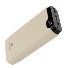 imoshion Powerbank - 20.000 mAh - Schnelles Aufladen und Power Delivery - Sandstone