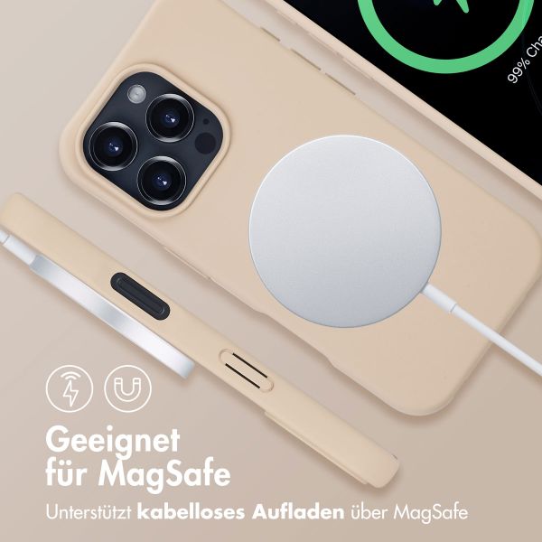 imoshion Color Backcover mit abtrennbarem Band MagSafe für das iPhone 16 Pro - Nude