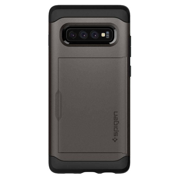 Spigen Slim Armor CS Case Grau für das Samsung Galaxy S10