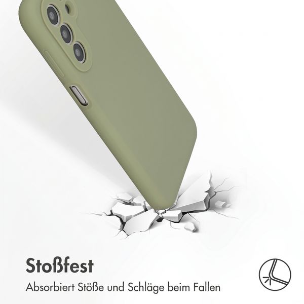 Accezz Liquid Silikoncase Samsung Galaxy A27 (5G) - Cooper Green