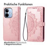imoshion Mandala Klapphülle Xiaomi Redmi Note 17 Pro - Rose Gold