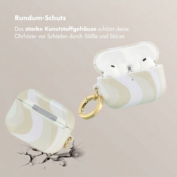 Selencia Vivid Case  Apple Airpods Pro 3 - Desert Waves Beige